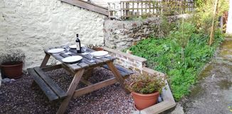 Courtyard in Holiday Cottage