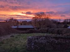 Sunset at Holiday Cottage